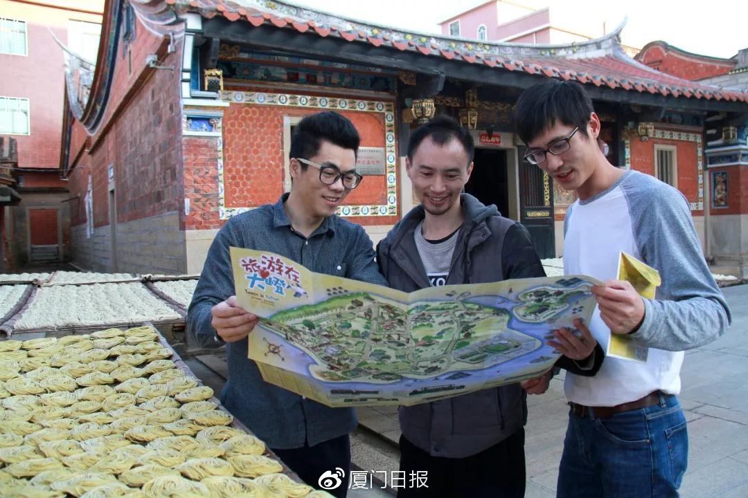 超萌大嶝手绘地图，都是在地人力荐的逛吃好地方~