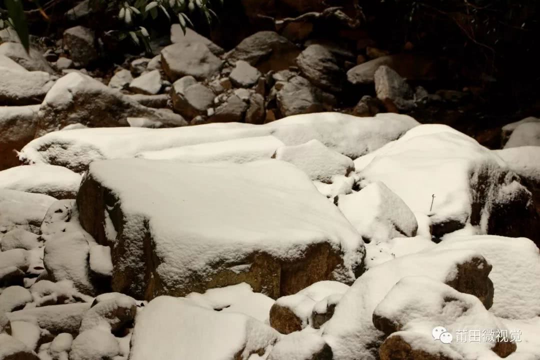 【莆田视野】石谷解的雪！