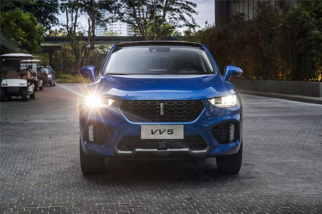 路试wey vv5"豪华"suv