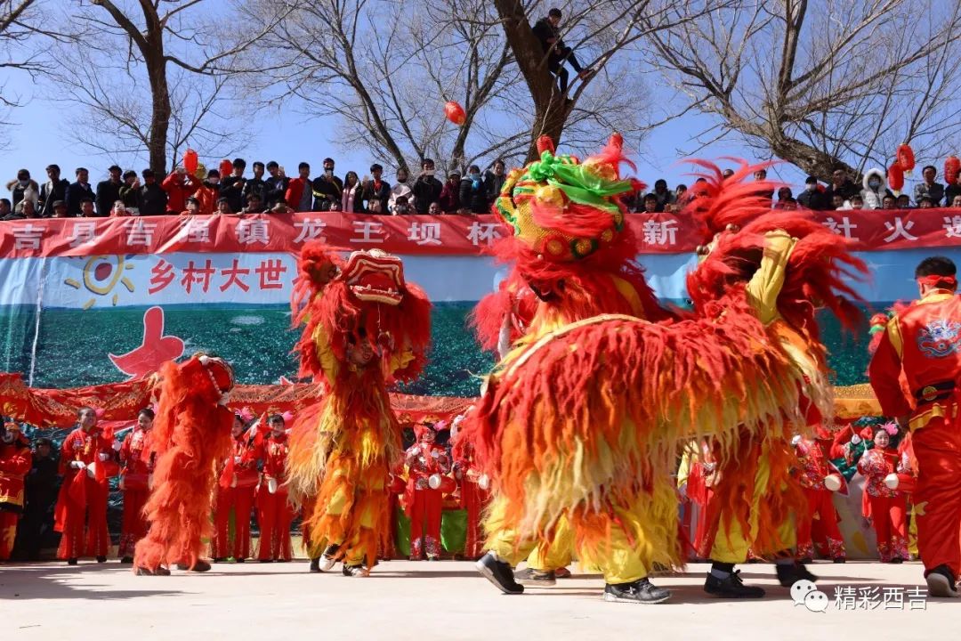 西吉的社火，西吉的年！龙王坝的社火闹翻天！