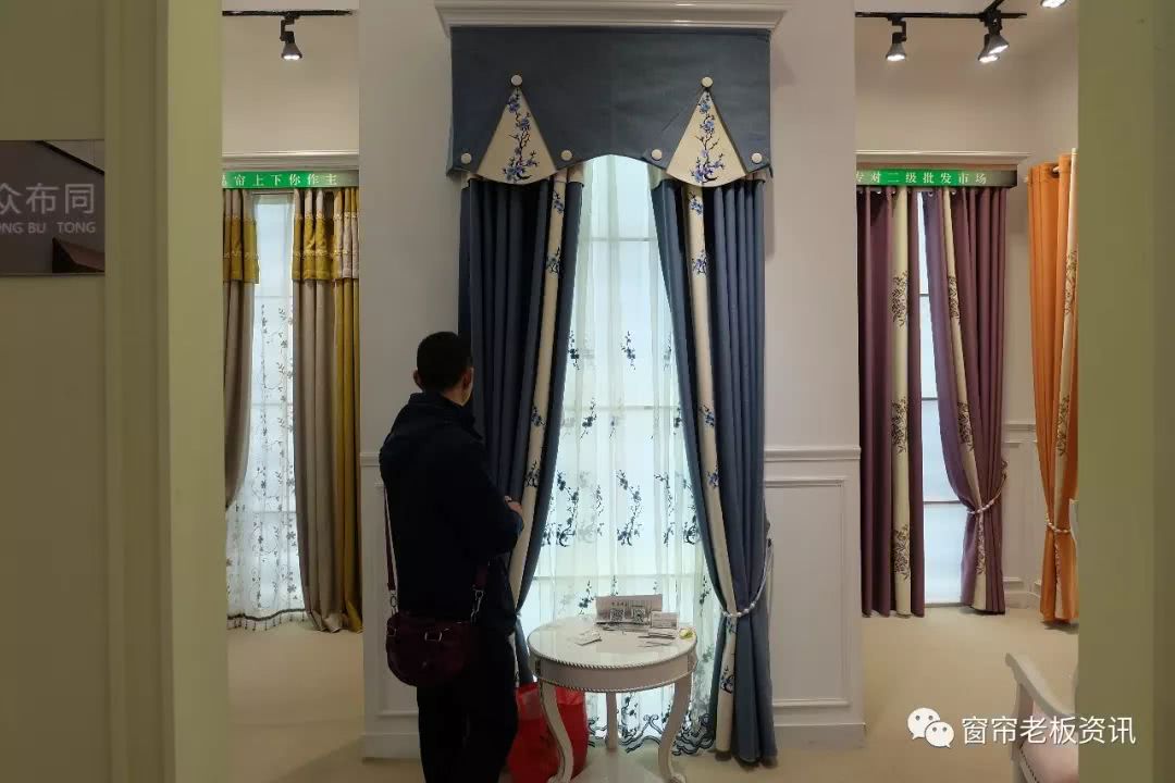 柯桥窗帘展会现场精彩图集,解读2018开春流行趋势!