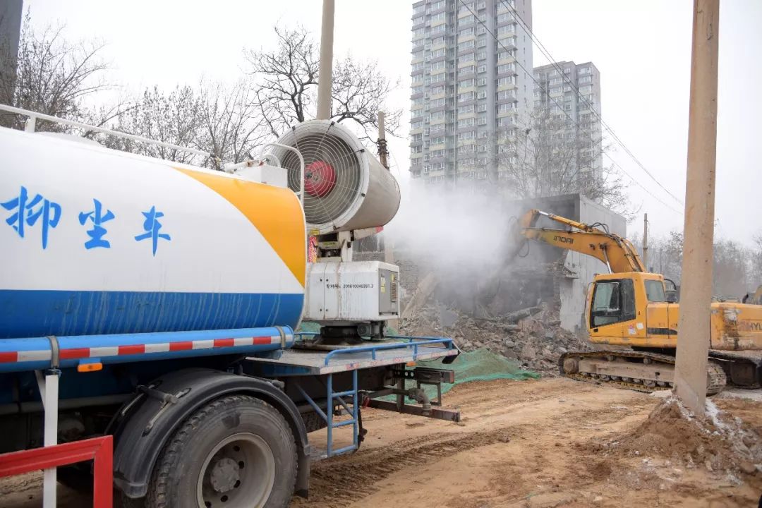 临汾市尧都区枣林街道路拓宽改造工程项目正式开工