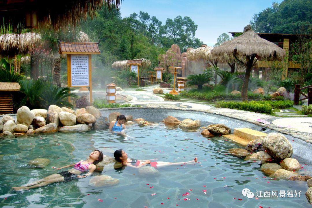 江西地处粤闽中温热水带边缘,温泉:养生之旅二月南昌梅岭镇太阳谷景区