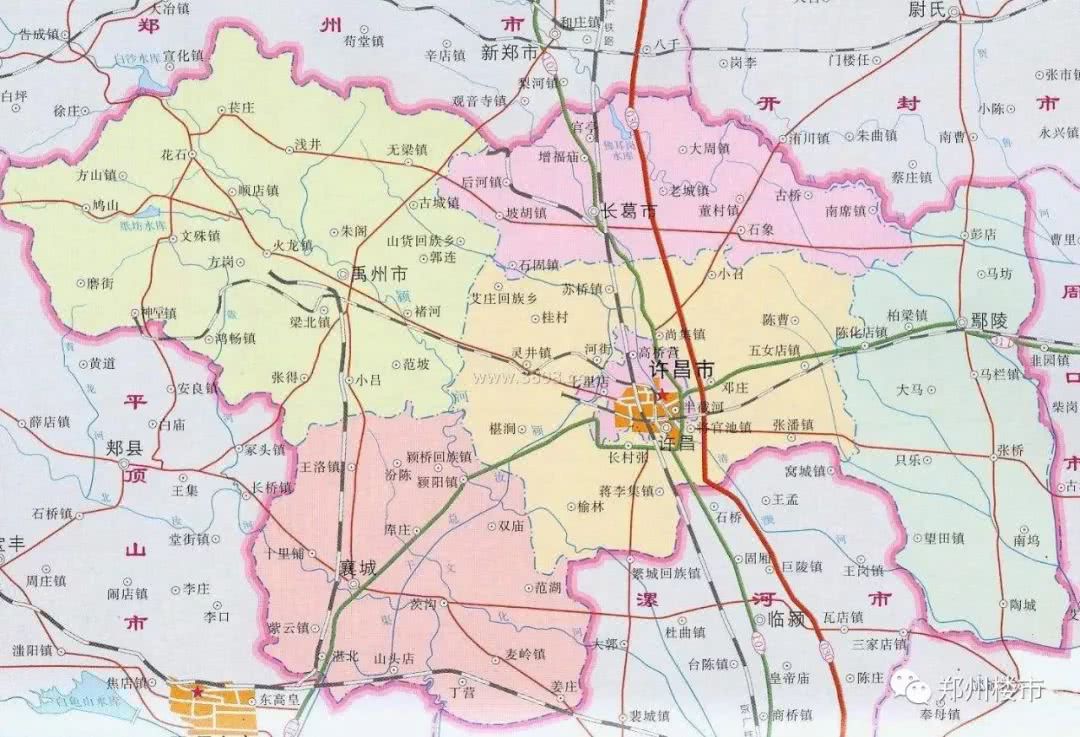 许昌地图