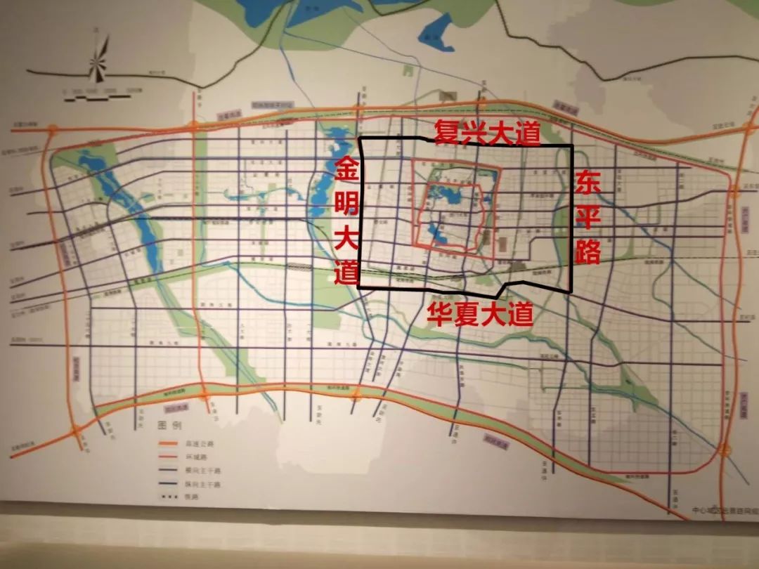 开封城区道路规划中的"五环",你知道吗?