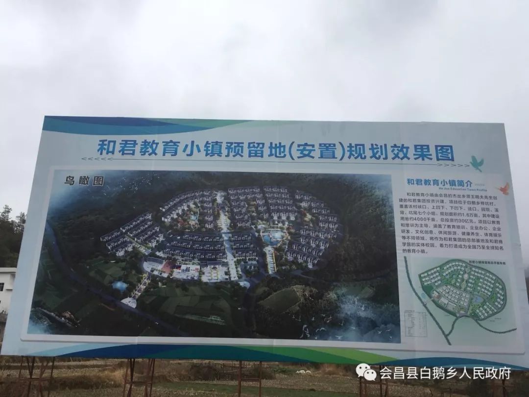 会昌白鹅乡启动和君教育小镇腾房工作