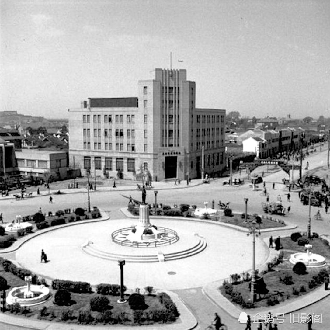 老照片民国的一线城市南京1944年