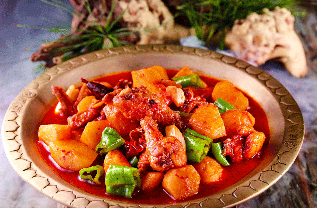 干 锅 鸡 美食 网 做法 1094_730 gif 动态图 动图