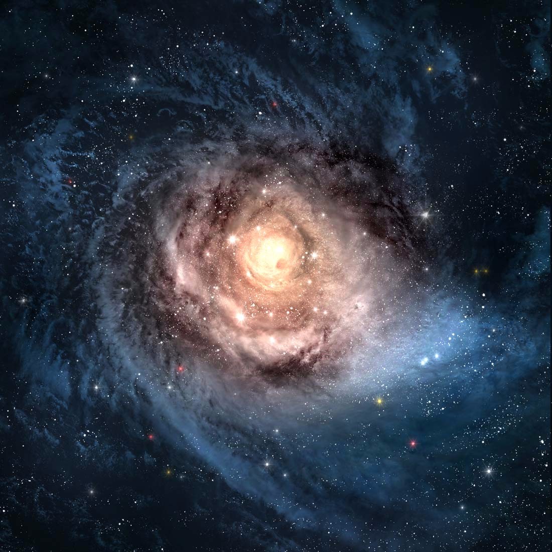 黑洞藏于宇宙中的隐身术:“引力透镜”效应