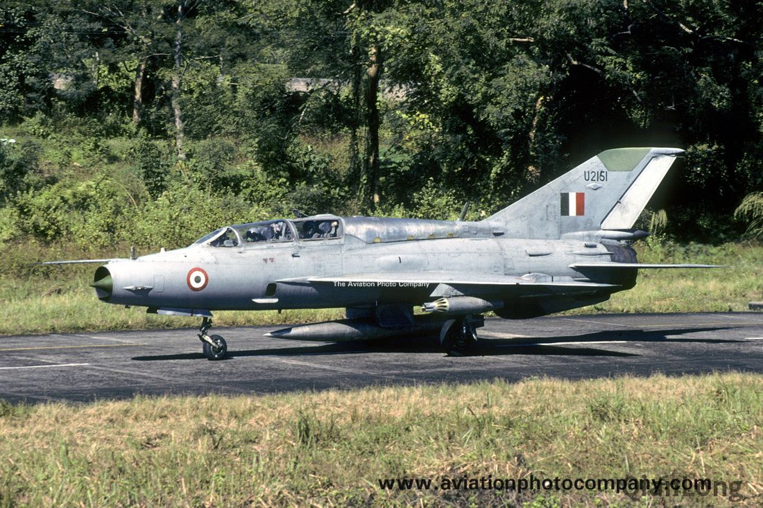 印度空军的米格-21战斗机训练 现在基本全都退役了