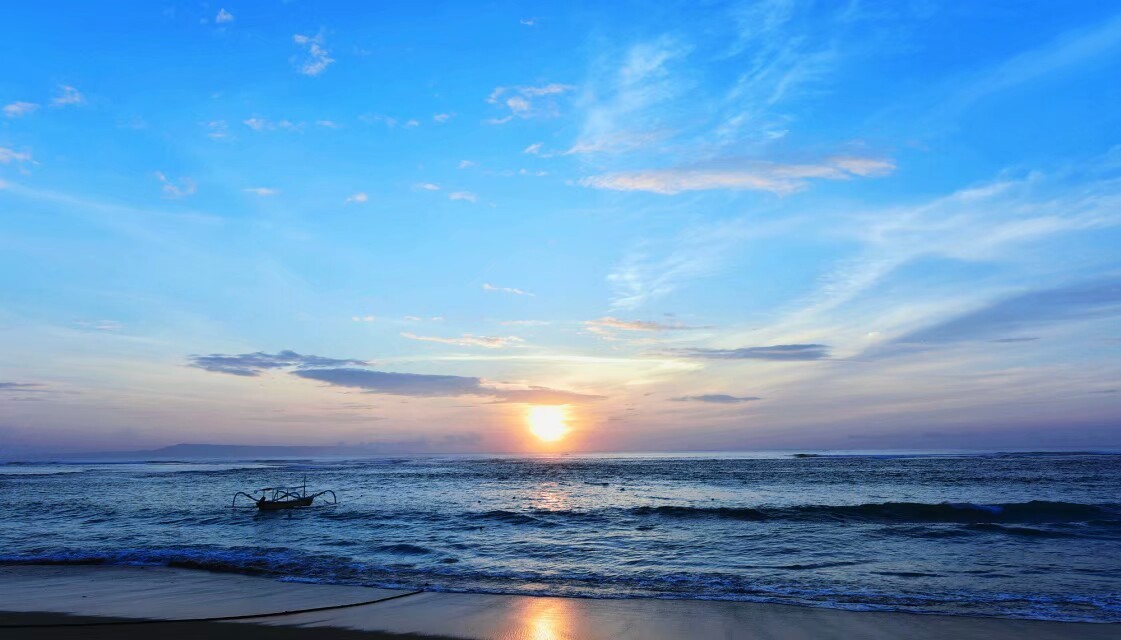 巴厘岛风情的日出与海景 优秀作品欣赏!