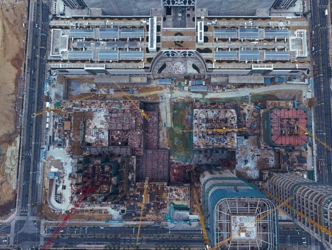 直击安徽合肥第一高楼合肥恒大中心,高518米,