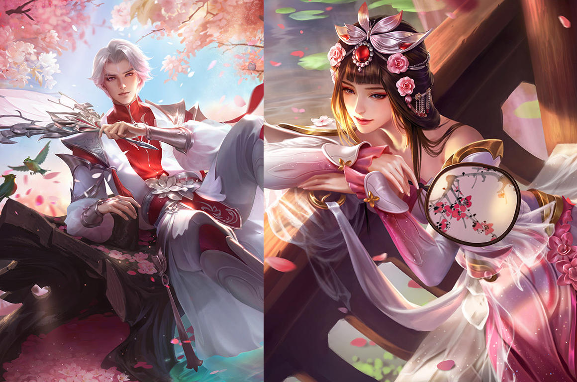 王者荣耀:诸葛亮武陵仙君并非单人情侣皮肤,这5个英雄和他很配|王者荣耀