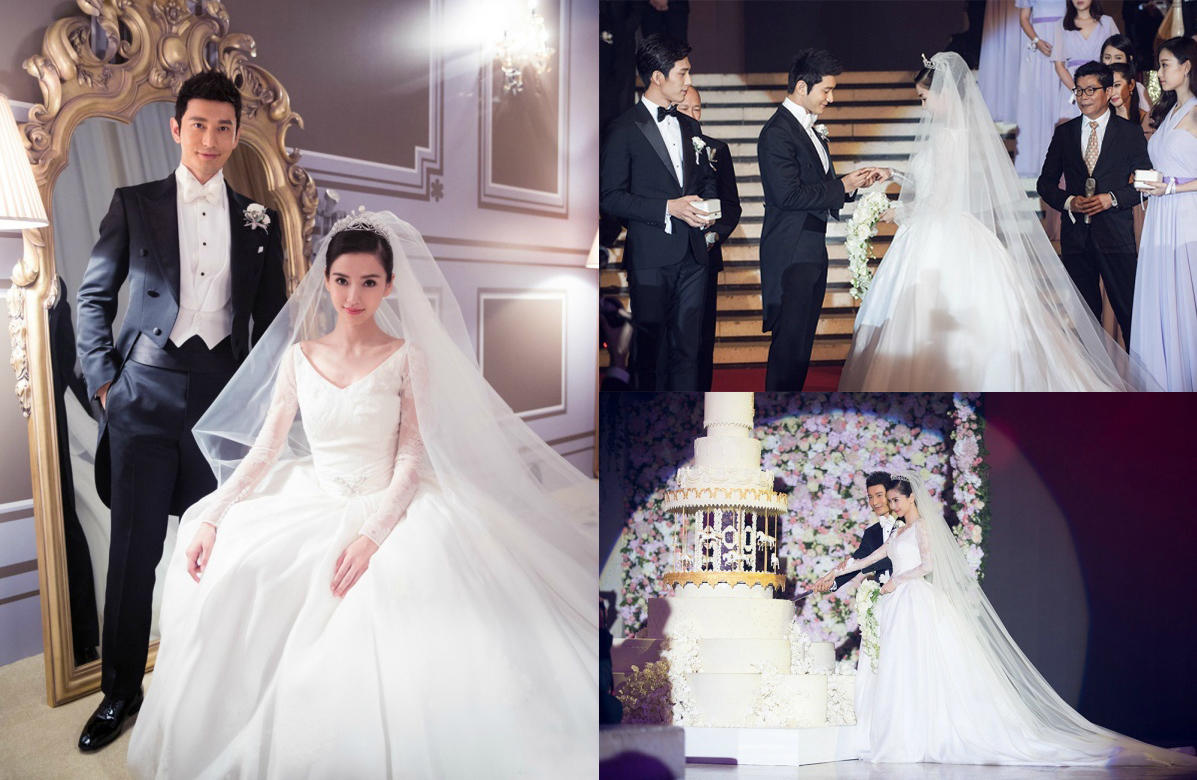 angelababy婚礼1∽3,黄晓明和baby婚礼现场 高定,价值百万美金,花费数千小时制成,两个人的婚礼也是轰动娱乐圈