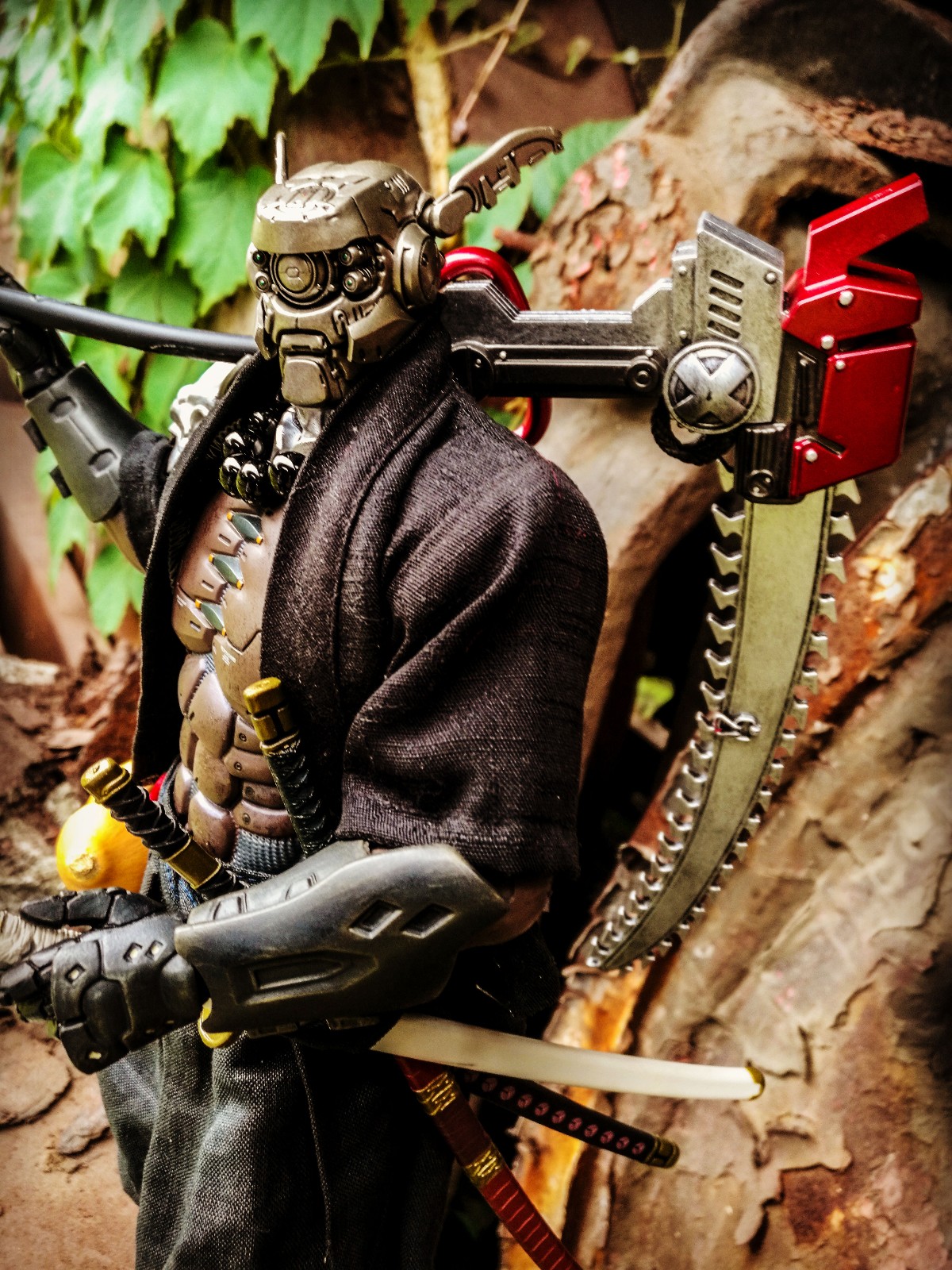 Hottoys 战争机器1.0&苹果核战记阿尔法 外拍