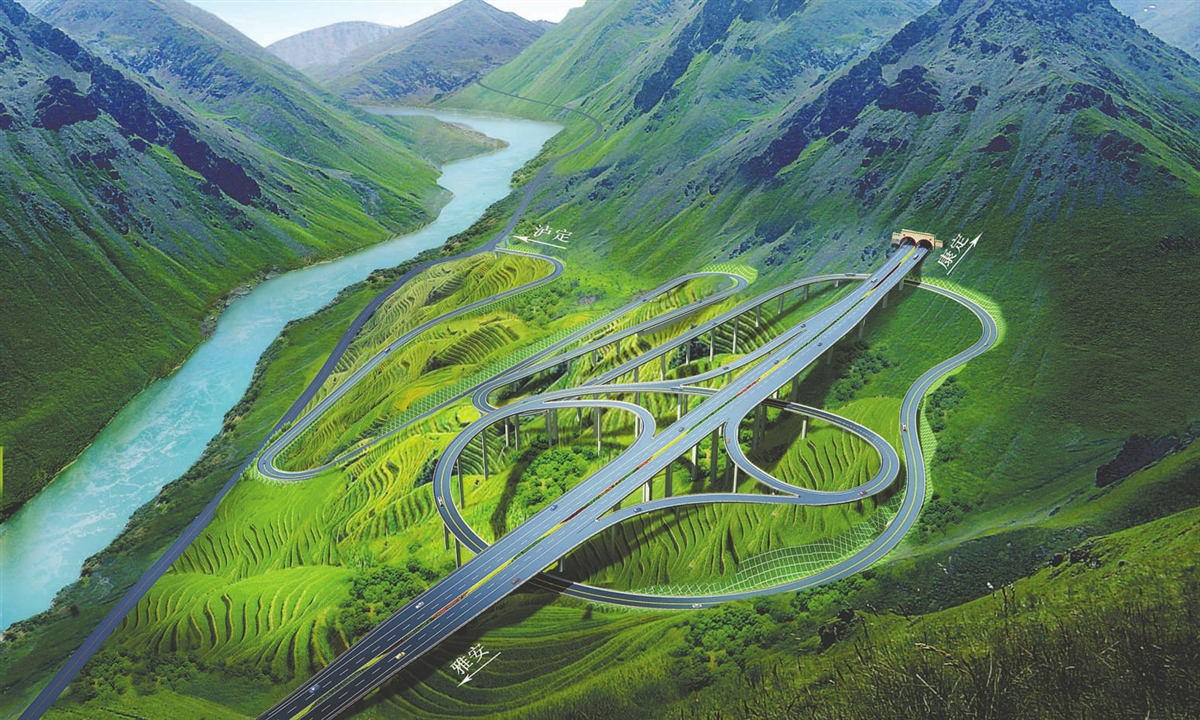 中国最牛的高速公路:车需要在空中行驶,修建一公里需要1个亿