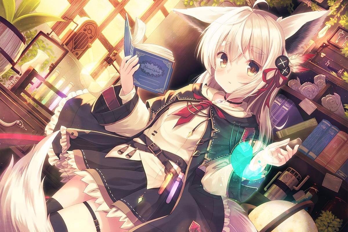 动漫二次元美少女——本是追梦年龄,又怎可过于安静枉