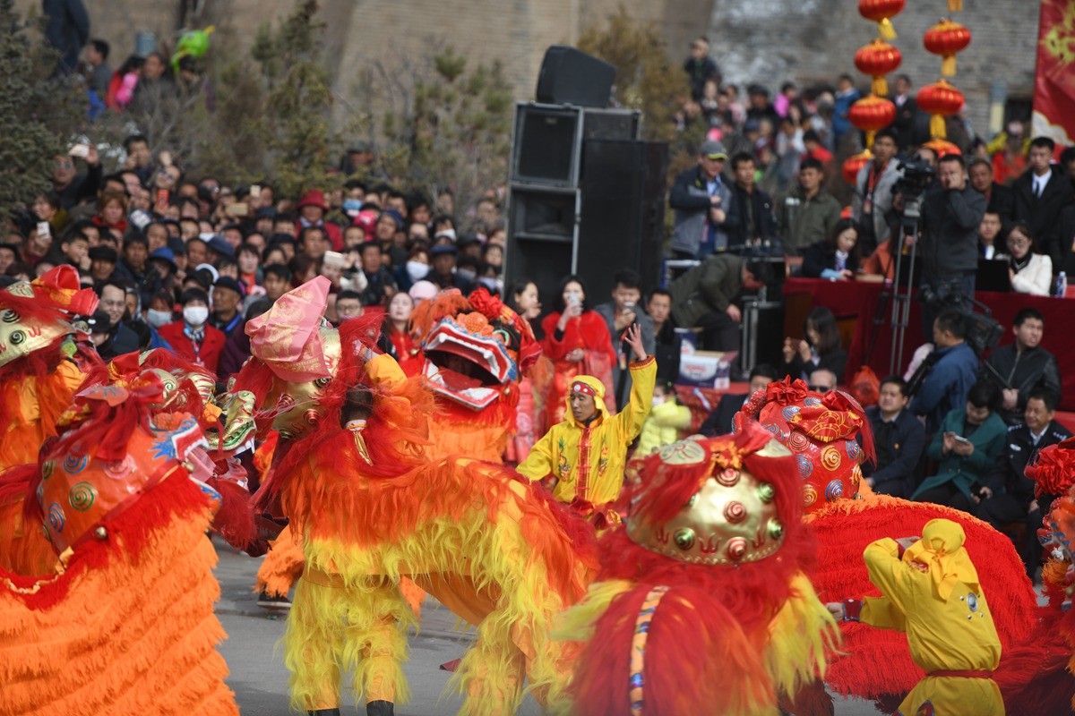 马社火、扛社火、高台社火，隆德让你一次看个够