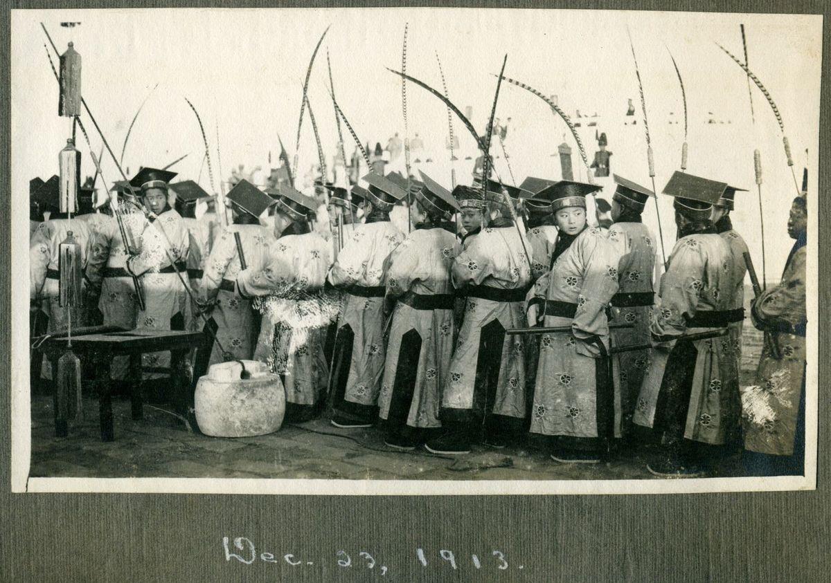 1913年袁世凯祭天大典
