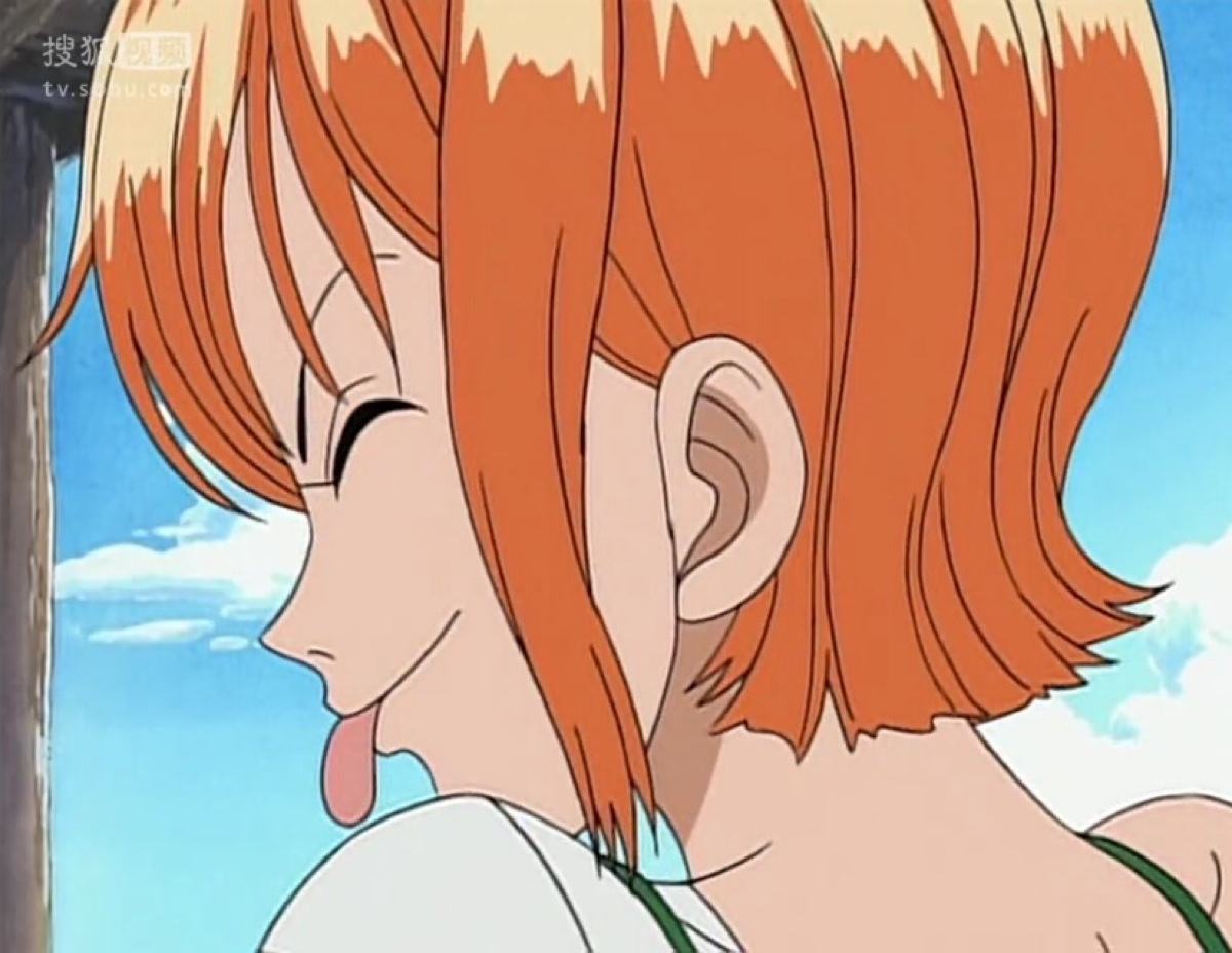 中单纯的娜美,不仅被偷看洗澡,还被吃豆腐?