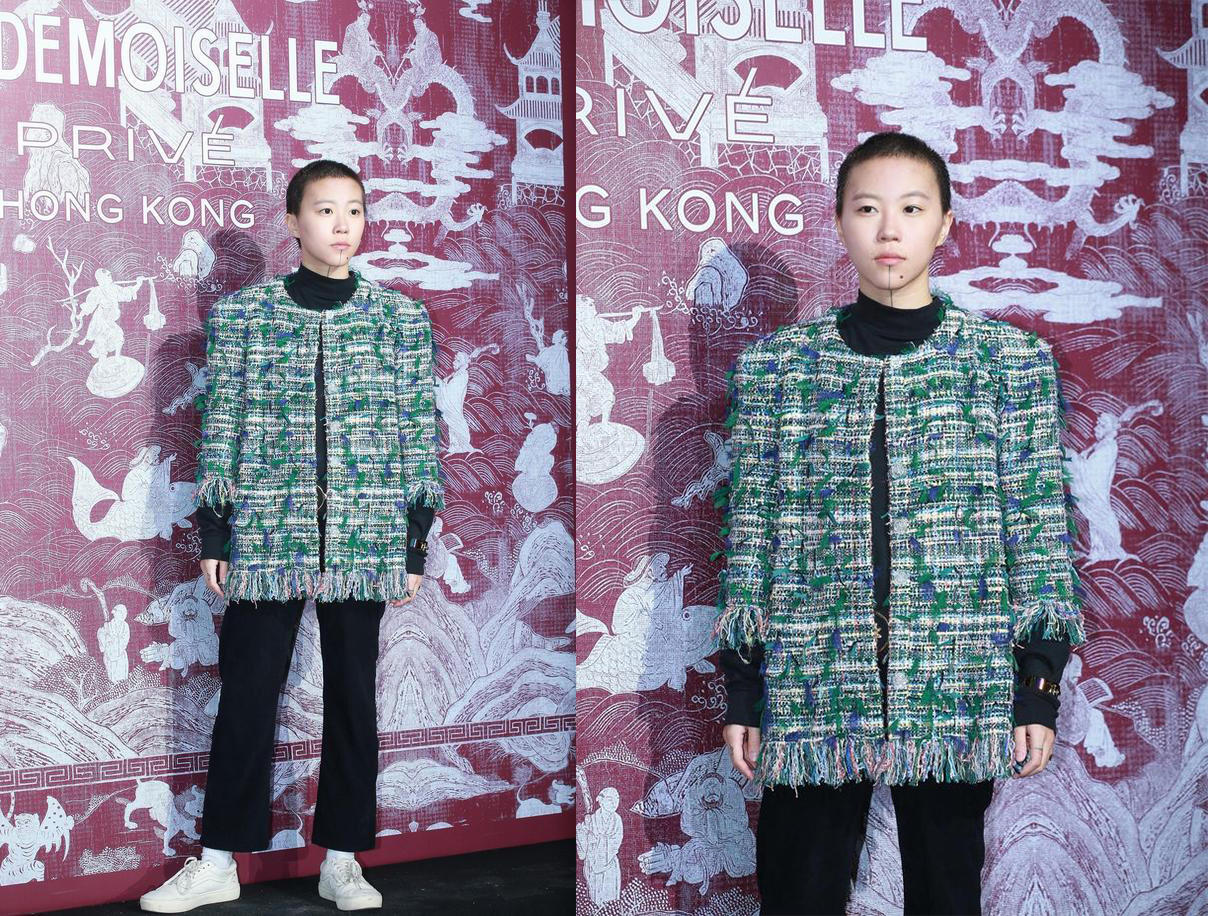 香奈儿看了也会哭,三万的外套却被窦靖童穿出地摊感,徐濠萦丑哭