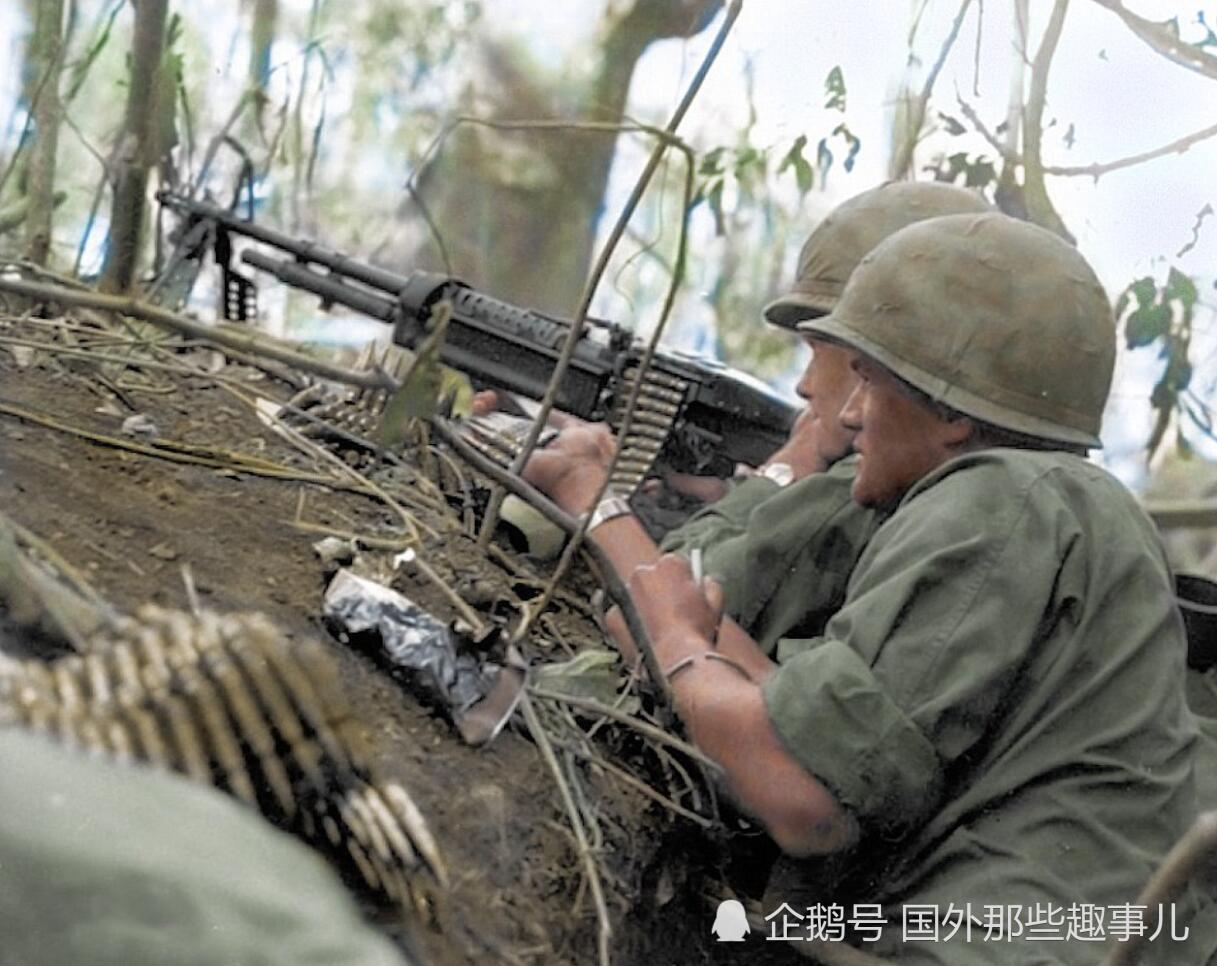 罕见彩色照片揭示美国军队越南战争的生活和作战画面