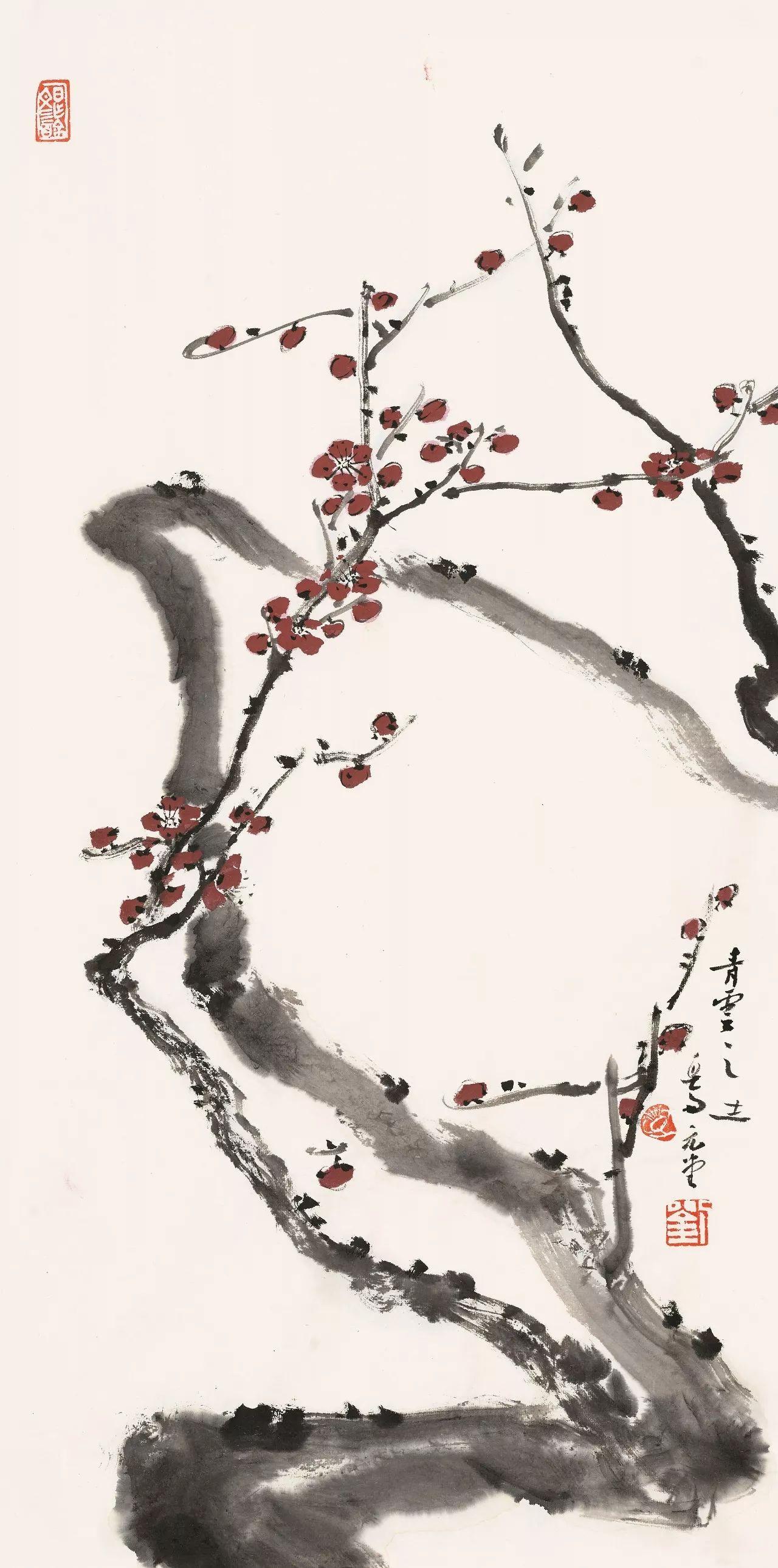 咏梅画梅——刘元堂梅花系列作品