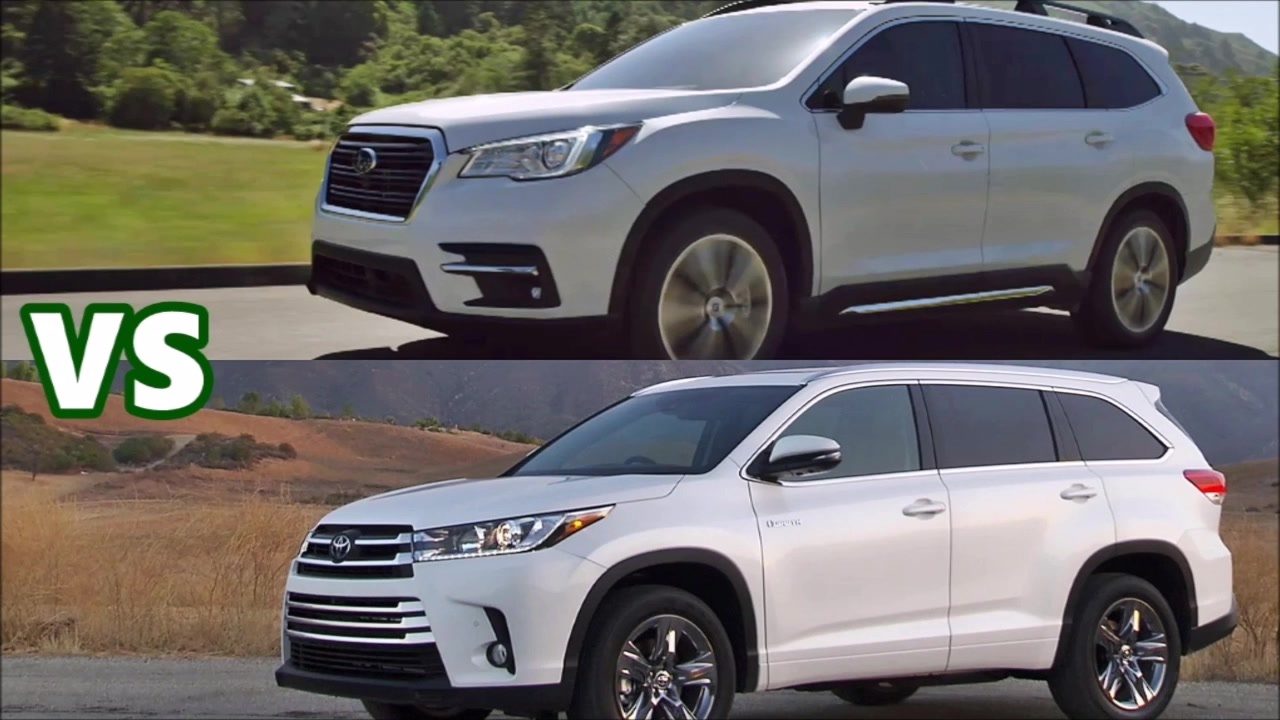 2018最值得购买的大七座SUV！丰田汉兰达，斯巴鲁Ascent对比！ ...
