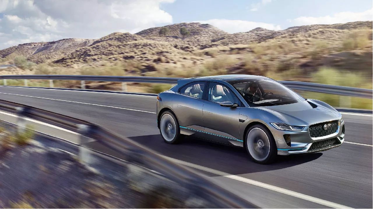 捷豹推出首款纯电动SUV I-PACE 2018年正式上市
