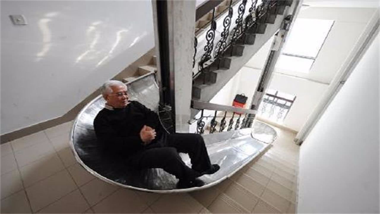 中国大爷发明救生滑梯,26楼逃生仅需90秒,获得无数大奖!