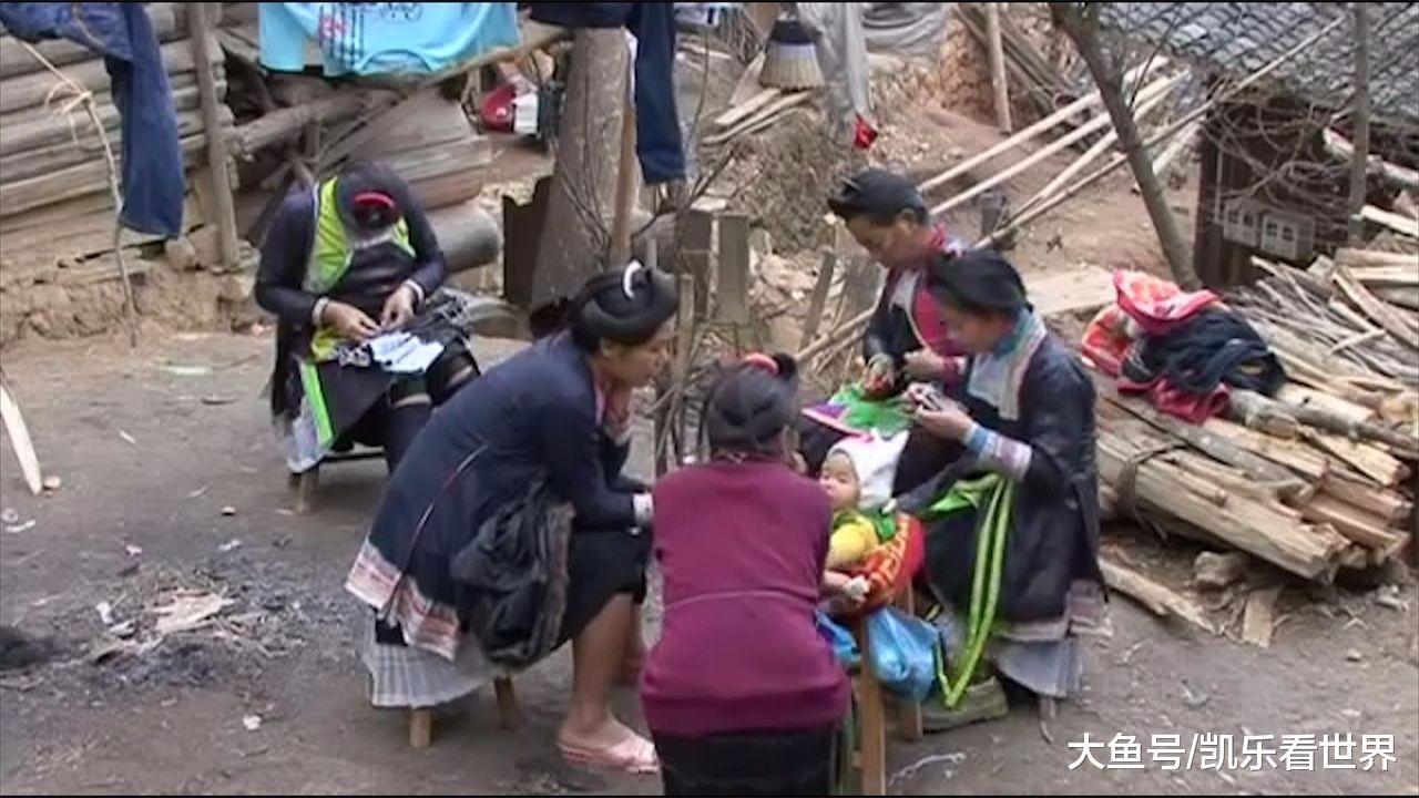 云南深山的神秘村庄, 男子同时娶5个老婆, 可是