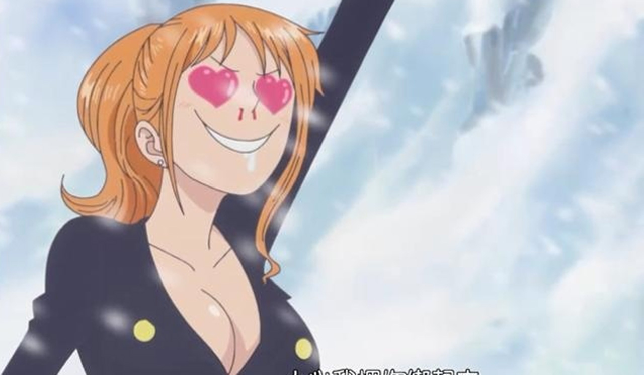 海贼王:山治和娜美的5次亲密接触，2次公主抱最后一次流鼻血