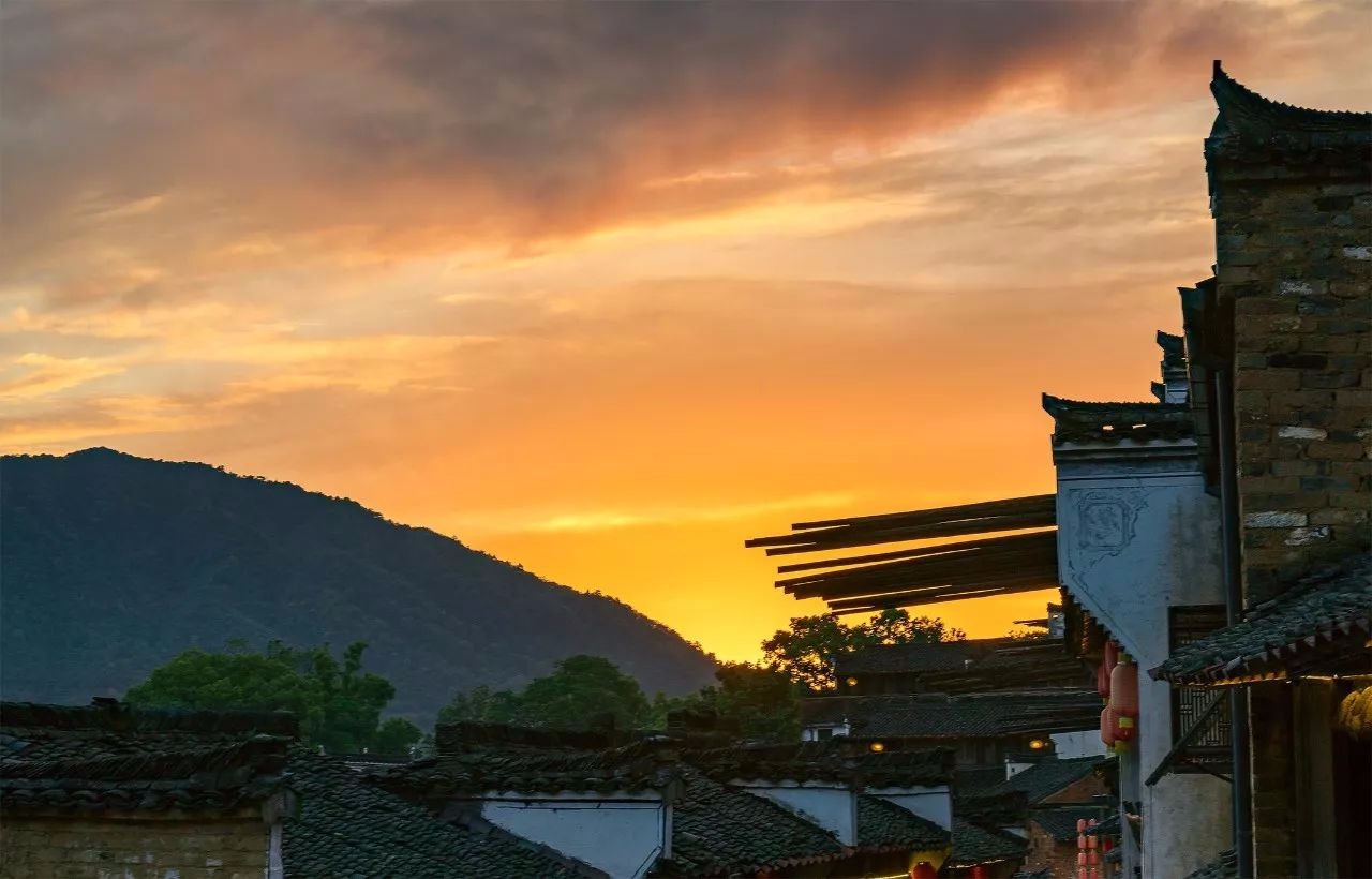 "最美中国符号"篁岭古村