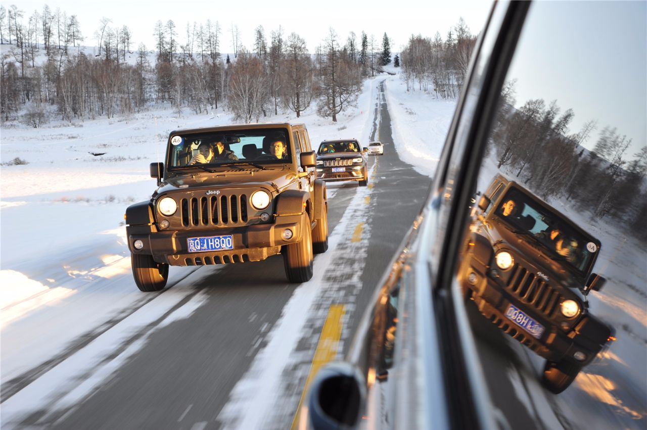 Jeep的四驱,真能在冰雪中更从容吗?