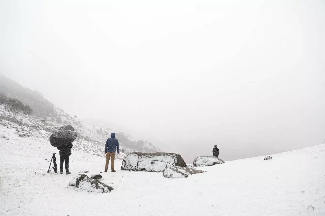 下雪了!下雪了!2018年昆明第一场雪来了!