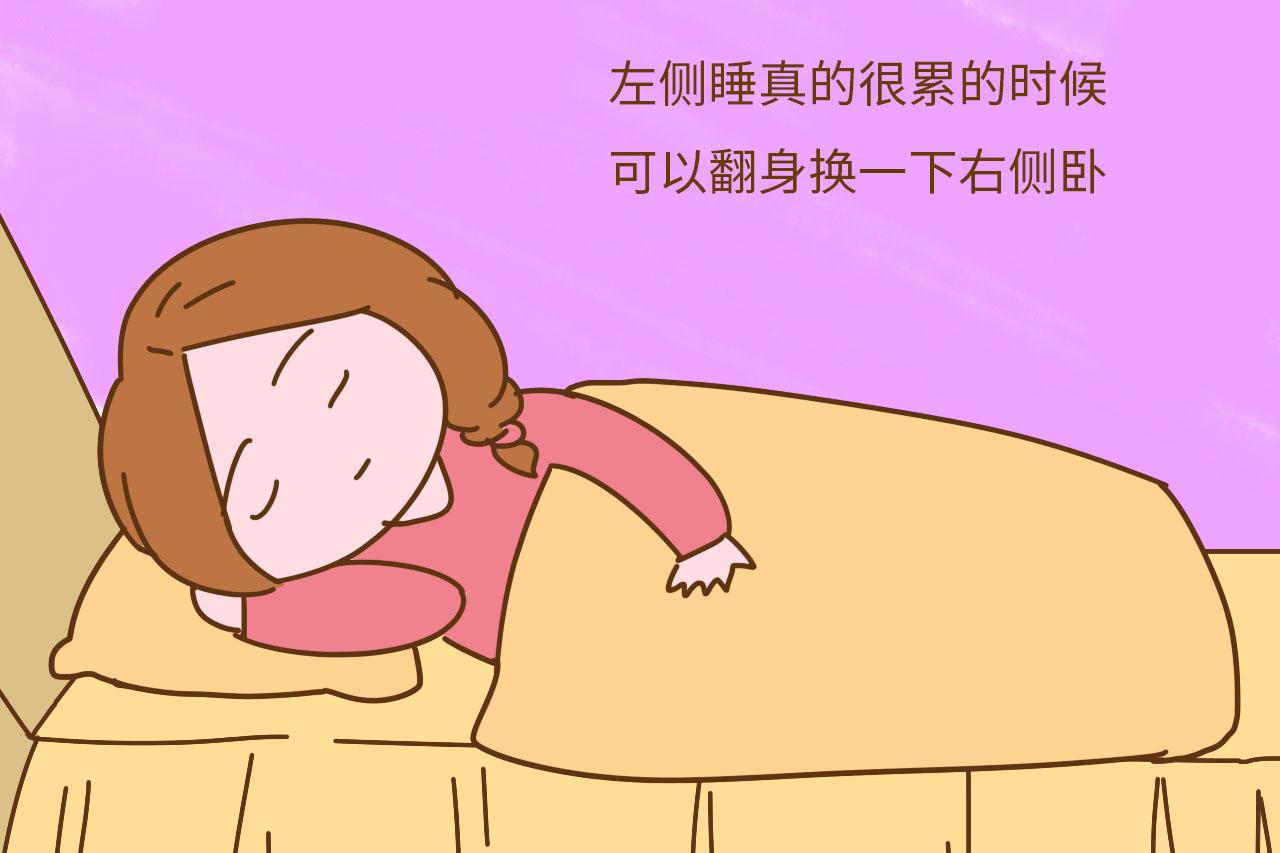 怀孕初期怎样睡觉对胎儿好，怀孕初期可以压肚子睡觉吗