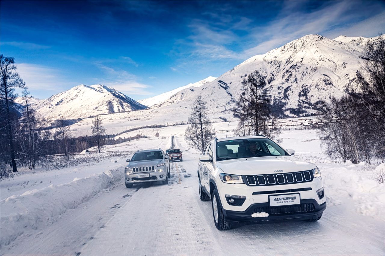 Jeep的四驱,真能在冰雪中更从容吗?