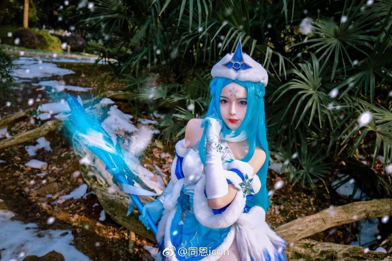 王者荣耀王昭君cos,cos王者荣耀瑶 绿茶 王者荣耀:王昭君cosplay
