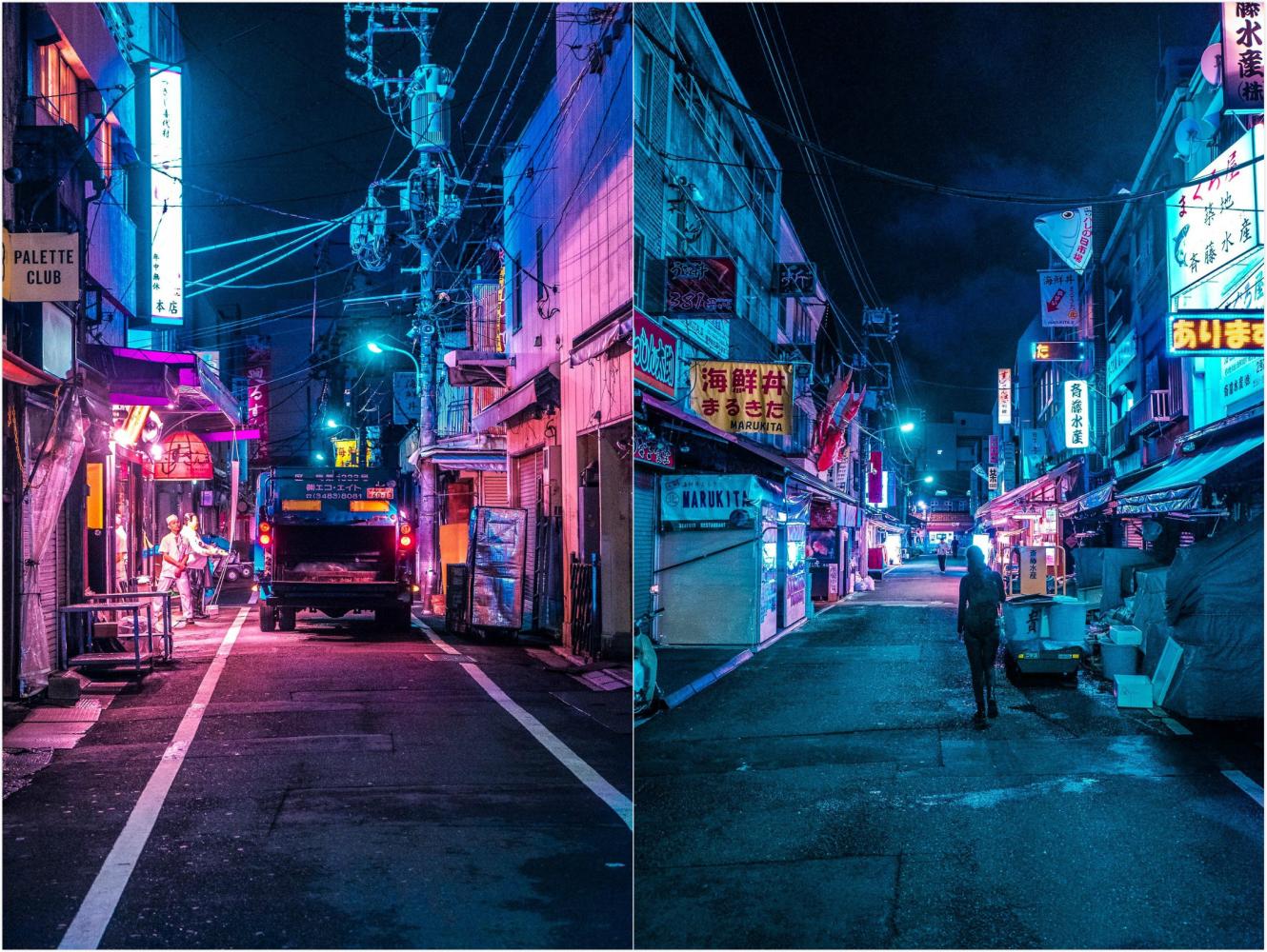 日本最大海鲜市场, 每年交易5万亿日元, 深夜安静的像另一个世界