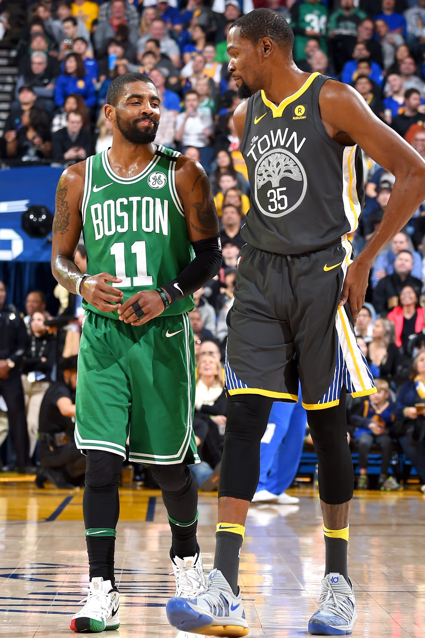 勇士vs凯尔特人比赛高清图集