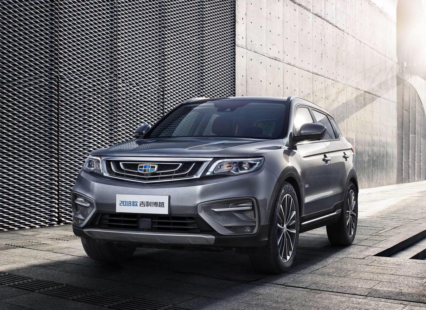 吉利博越发布全新2018款官图, 预计3月上市!