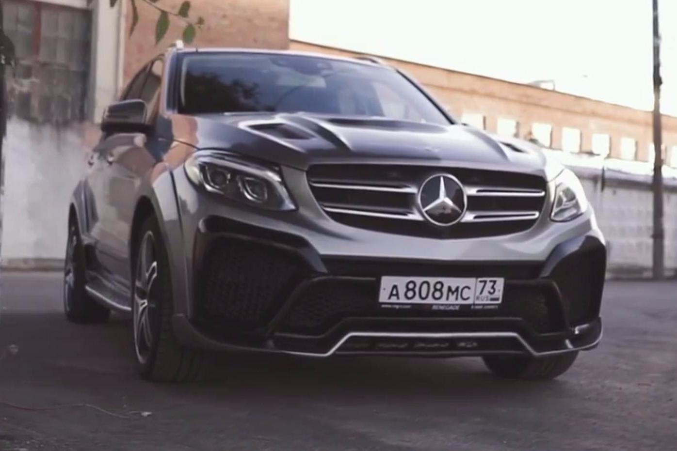 这辆改装版奔驰SUV 真是既霸气又有型