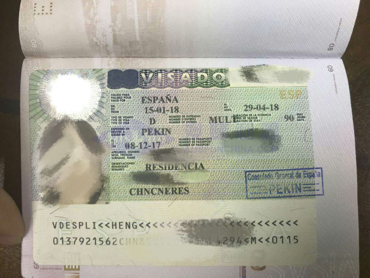 【案例分享】恭喜客户W先生西班牙移民非盈利