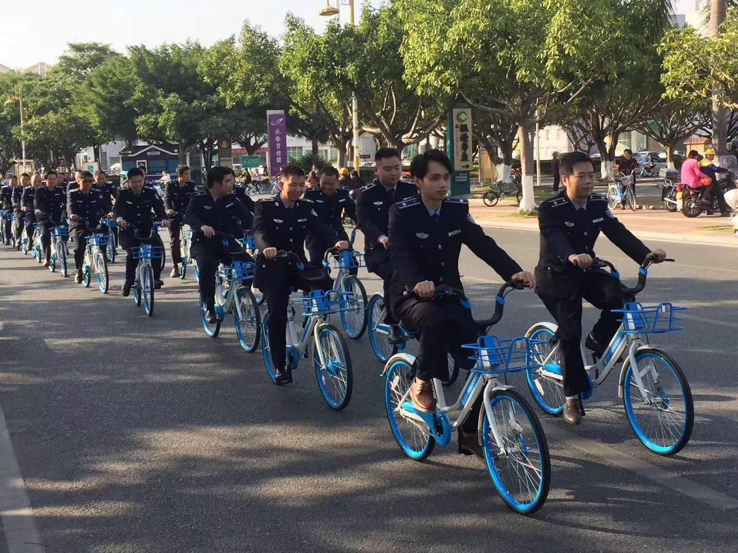 哈罗单车入驻永春启动仪式