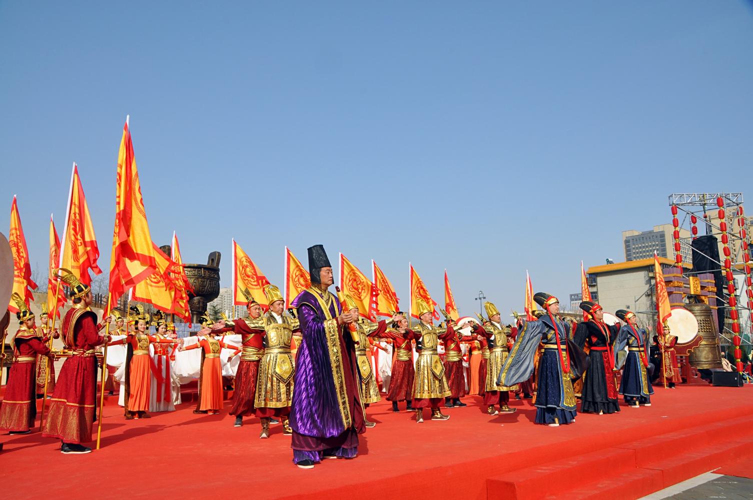 隋文帝,唐太宗,武则天,唐玄宗等在此登坛祭天 原来坐标电视塔