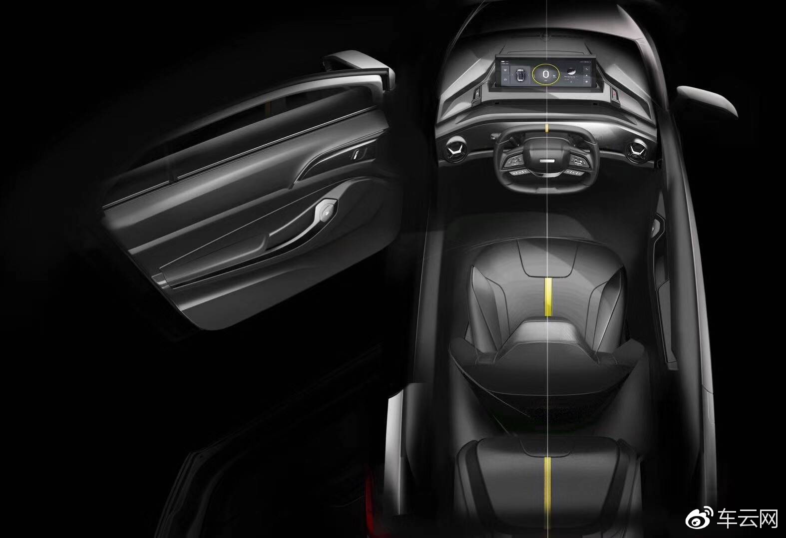 车和家首款车型SEV发布官图,即将在巴黎和旧