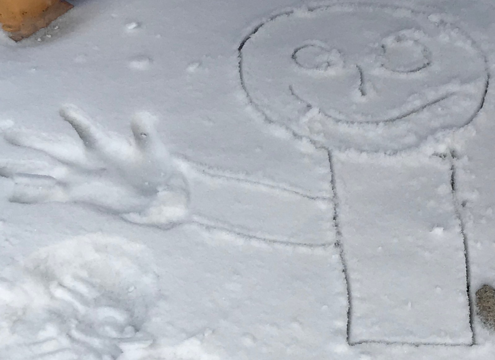 郑州经开区能庄小学:雪地里来了一群小画家