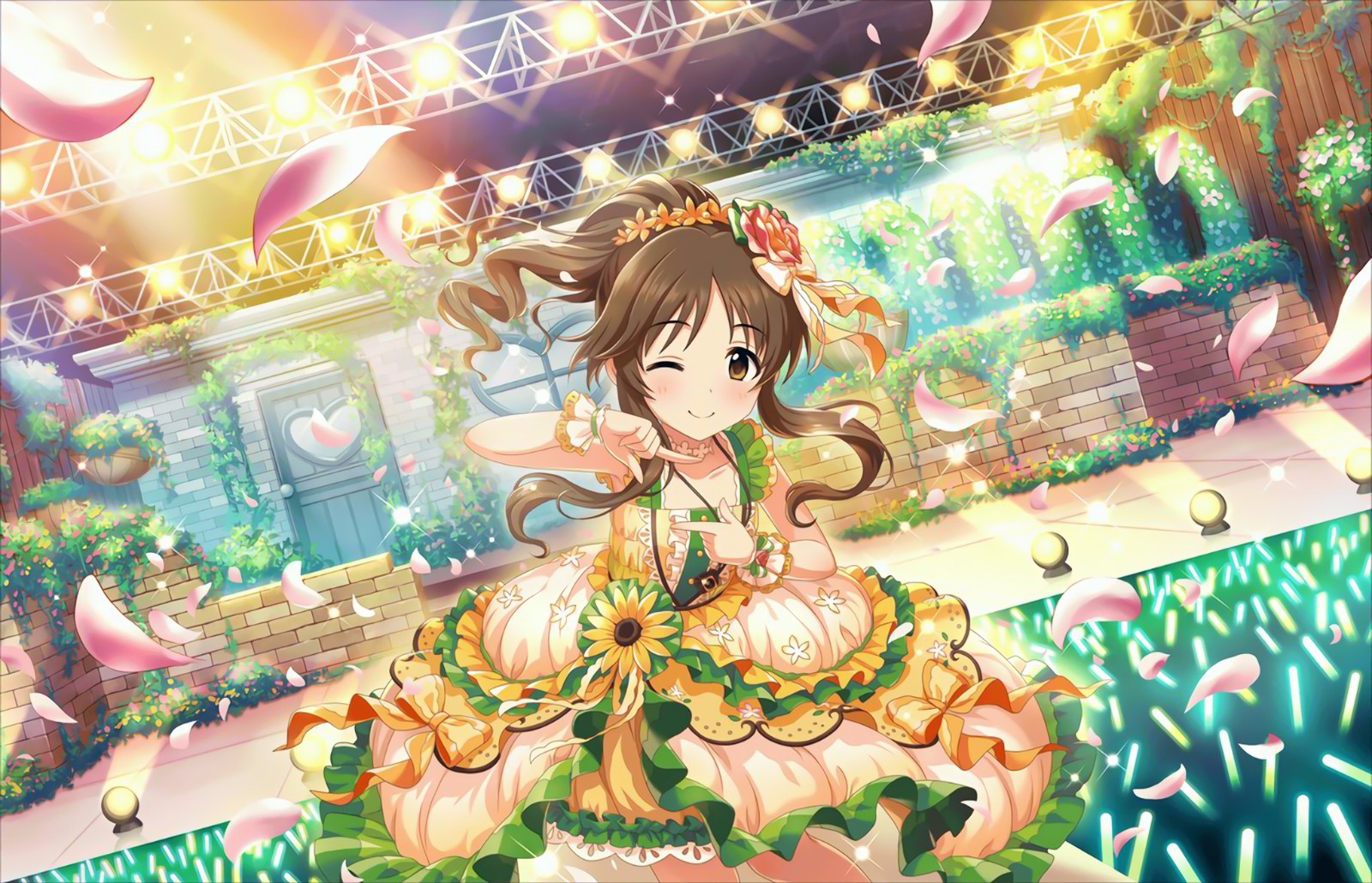 动漫偶像大师壁纸-偶像养成计划:女孩,就该闪亮