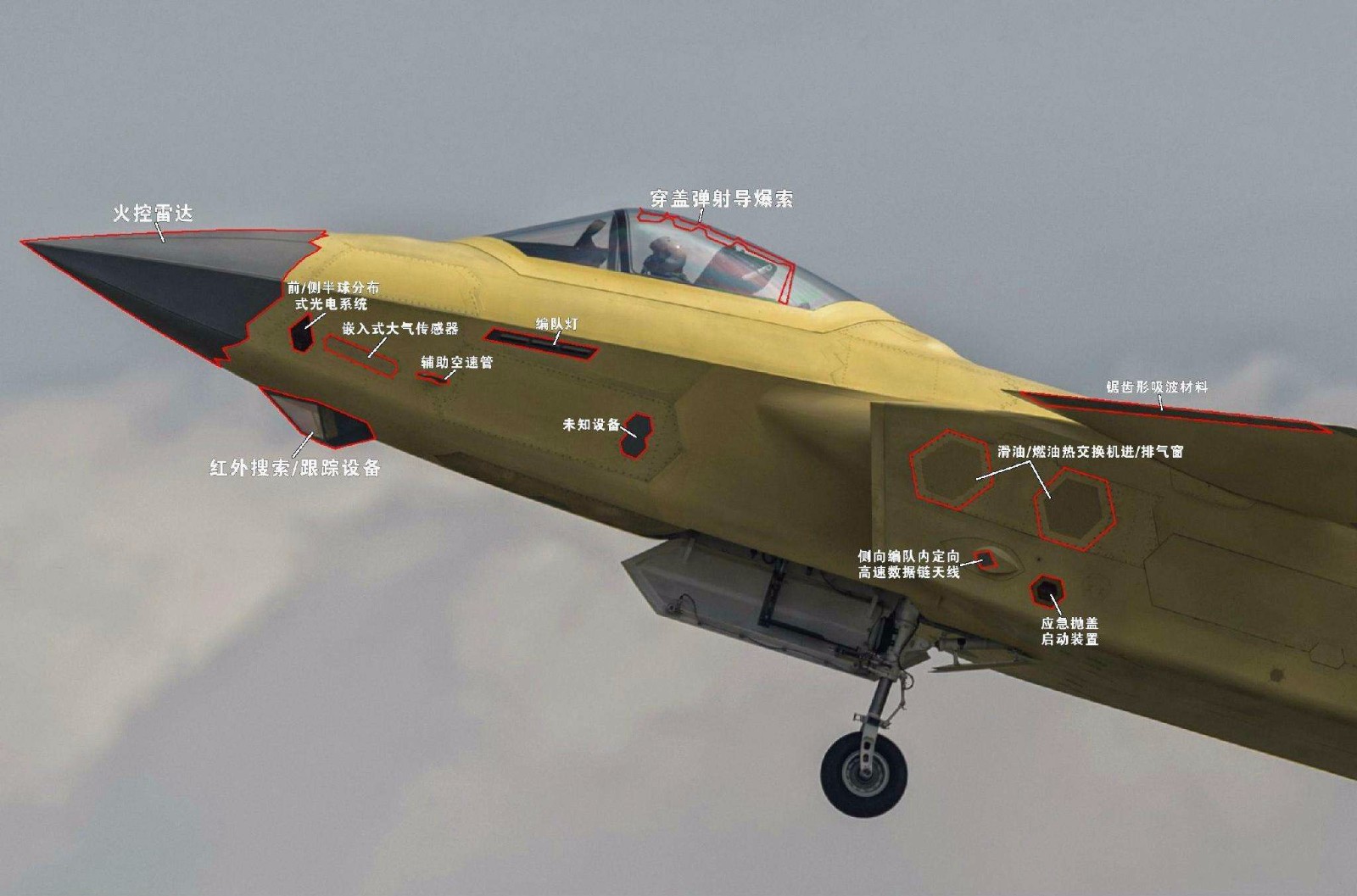 花样翻新的战机自备登机梯,中国歼20或是首次