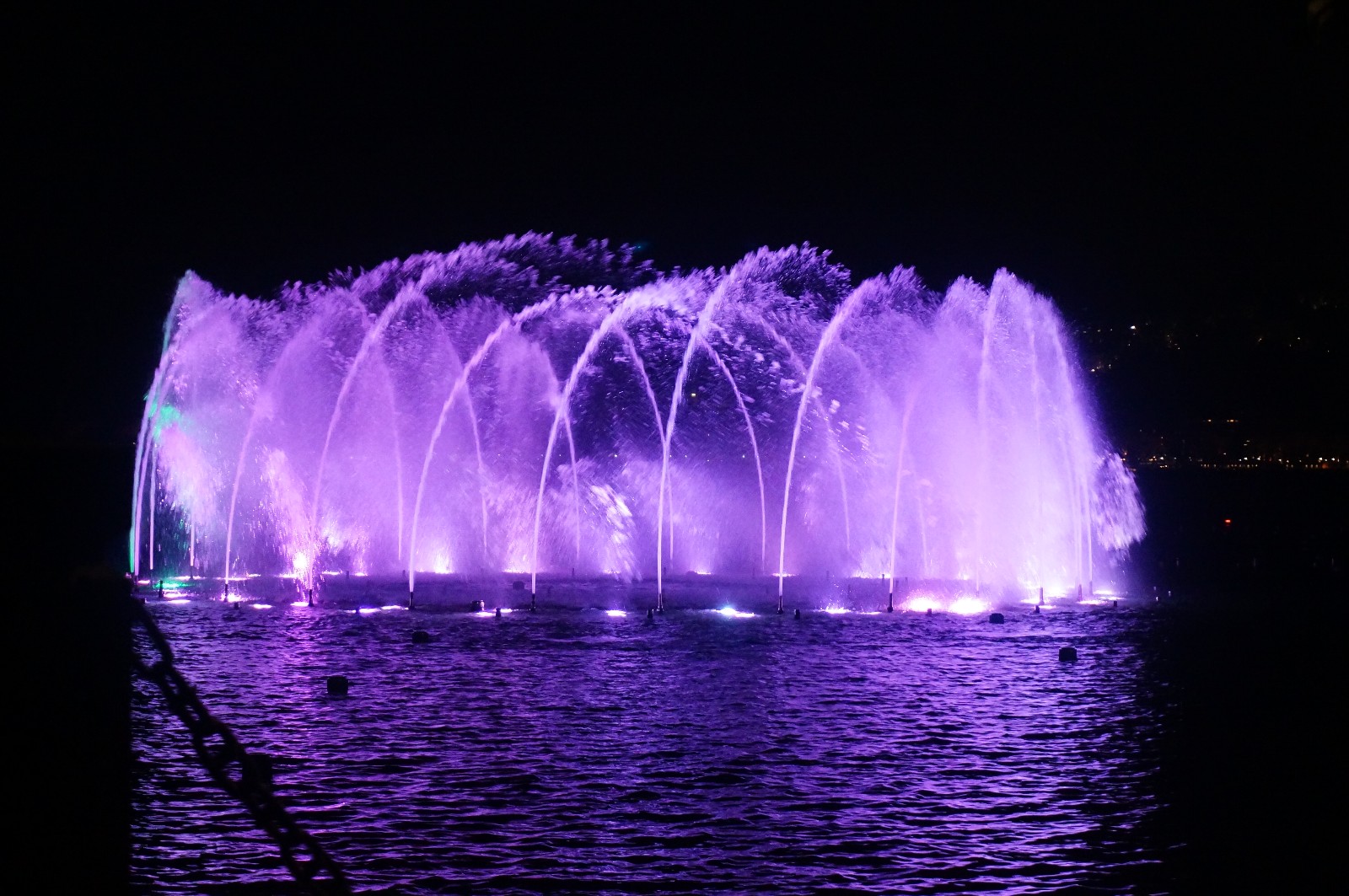 杭州西湖音乐喷泉(一)视频